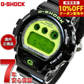 【10%OFFクーポン！＆店内ポイント最大41倍！6月1日！】G-SHOCK デジタル 限定モデル 腕時計 メンズ カシオ CASIO DW-6900RCS-1JF CRAZY COLORS 2024 ブラック【2024 新作】