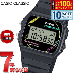 �y�X���|�C���g�ő�39�{�I�{������I�z�J�V�I �N���V�b�N CASIO CLASSIC �p�b�N�}�� �R���{ �f�W�^�� �r���v F-91WPC-1AJR PAC-MAN