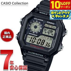 �y10%OFF�N�[�|���I���X���|�C���g�ő�39�{�I�{������I�z�J�V�I �R���N�V���� CASIO Collection STANDARD �f�W�^�� �r���v �����Y AE-1200WH-1AJH �X�^���_�[�h