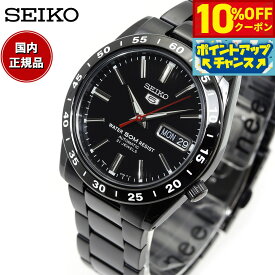 【10%OFFクーポン！＆店内ポイント最大41倍！本日限定！】セイコー5 セイコー ファイブ セイコー 逆輸入 腕時計 メンズ 黒い稲妻 SEIKO自動巻き セイコー5 SNKE03K1