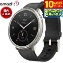 【10%OFFクーポン！＆店内ポイント最大43倍！6月18日！】アマズフィット AMAZFIT スマートウォッチ Active 2 ブラックレザー プレミアムバージョン 腕時計 メンズ レディース GPS 健康 ウェアラブル SP170073-C225【2025 新作】