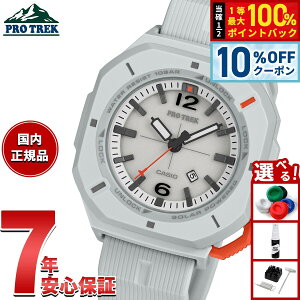 �y8/1����I10��OFF�N�[�|�������I�ōő�1���|�C���g�o�b�N�z�y�I�ׂ�m�x���e�B�[�t���z�J�V�I �v���g���b�N CASIO PRO TREK �\�[���[ �r���v �����Y Hiker Line PRJ-01AE-7JR�y2026 �V��z