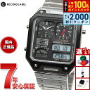 【8/10限定！2000円OFFクーポン＆抽選で最大1万ポイントバック】シチズン レコードレーベル RECORD LABEL JG2126-69E サーモセンサー 特定店取扱いモデル 腕時計 メンズ レディース CITIZEN THERMO SENSOR ブラック