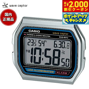 y2000~OFFN[|IX|Cgő53{I{IzJVI EF[uZv^[ CASIO wave ceptor fW^ dg ڊo܂v DQD-851J-8JF NbN uv