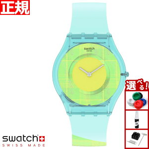 swatch X SUPRIYA LELE スウォッチ 腕時計 SS08Z104 レディース オリジナルズ スプリヤ レレ アーシッド マドラス イエロー マットライトブルー ACID MADRAS 03