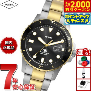 y2000~OFFN[|IX|Cgő52{I{IztHbV FOSSIL rv Y FOSSIL BLUE DIVE OjfCg c[g[ XeXX`[EHb` FS6031