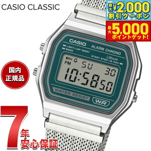 yő2000~OFFN[||Cg+5{zJVI NVbN CASIO CLASSIC fW^ 胂f rv A158WEM-3JF _[NO[y2025 Vz
