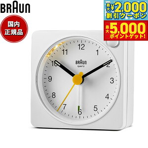 yő2000~OFFN[||Cg+5{zBRAUN uE A[NbN BC02XW AiO ڊo܂v uv Alarm Table Clock 57mm zCg