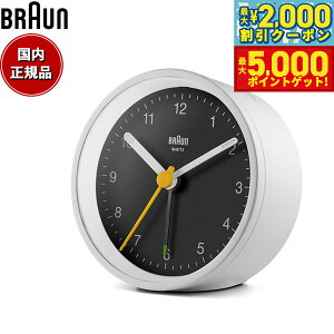 y10%OFFN[|IX|Cgő46{I1118IzBRAUN uE A[NbN BC12WB AiO ڊo܂v uv Classic Alarm Clock 75mm zCg ubN