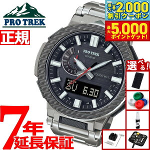 yő2000~OFFN[||Cg+5{zyIׂmxeB[tzJVI vgbN }iX PRX-8001YT-7JF CASIO PRO TREK MANASLU ubN