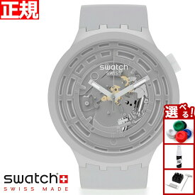swatch スウォッチ 腕時計 メンズ レディース オリジナルズ ビックボールド バイオセラミック C-GREY BIG BOLD BIOCERAMIC SB03M100