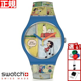 swatch スウォッチ PEANUTS ピーナッツ コラボ コミック ストリップ 腕時計 SO29Z108 メンズ レディース オリジナルズ ニュージェント BIOSOURCED SMAK！