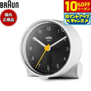 y10%OFFN[|IX|Cgő46{I1118IzBRAUN uE A[NbN BC01WB AiO ڊo܂v uv Classic Alarm Clock 69mm zCg ubN
