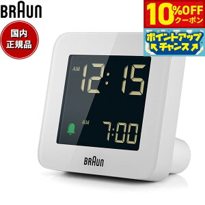 y10%OFFN[|IX|Cgő46{I1118IzBRAUN uE A[NbN BC09W fW^ ڊo܂v uv Digital Clock 75mm zCg