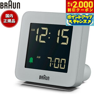 y2000~OFFN[|IX|Cgő55{I{IzBRAUN uE 100NRNV fW^ A[NbN ڊo܂v uv BC09G 100th Anniversary Digital Alarm Clock