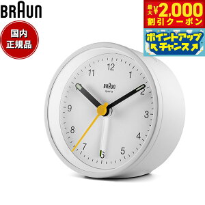y2000~OFFN[|IX|Cgő55{I{IzBRAUN uE A[NbN BC12W AiO ڊo܂v uv Classic Alarm Clock 75mm zCg