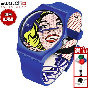 swatch x MoMA R{ GIRL BY ROY LICHTENSTEIN THE WATCH C LeX^C a100NLO XEHb` rv SUOZ352