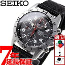 【13日10時〜ポイントさらに+4倍！店内ポイント最大47倍！】セイコー SEIKO 逆輸入 クロノグラフ ブラック 腕時計 メンズ SND399P1