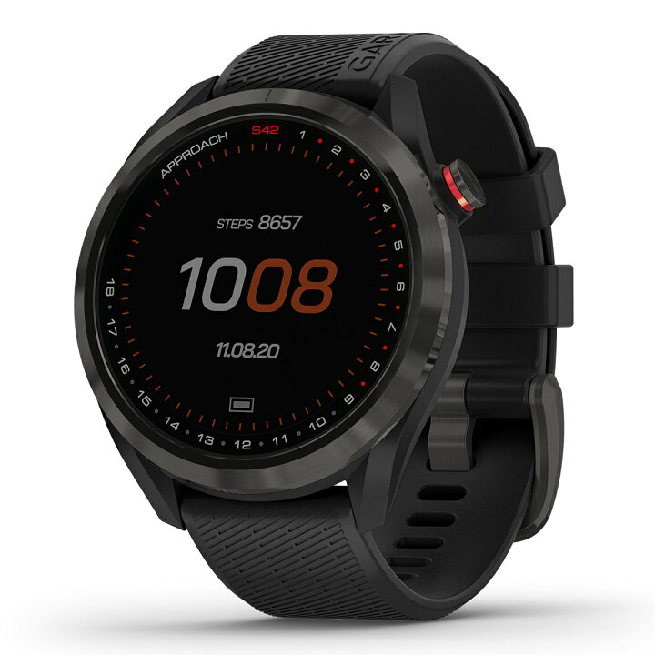 楽天市場】ガーミン GARMIN スマートウォッチ Approach S42 Black 