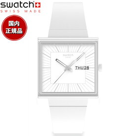 swatch スウォッチ 腕時計 メンズ レディース オリジナルズ ORIGINALS WHAT IF…ALLWHITE? SO34W700