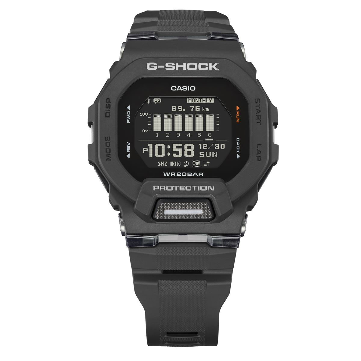 G-SHOCK Gショック G-SQUAD ジースクワッド GBD-200シリーズ GBD-200-1JF メンズ 腕時計 Bluetooth  デジタル ブラック CASIO カシオ | neelセレクトショップ