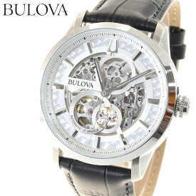 【店内ポイント最大39倍！5月30日！】ブローバ BULOVA 腕時計 メンズ 自動巻き メカニカル スケルトン クラシック Classic 96A266