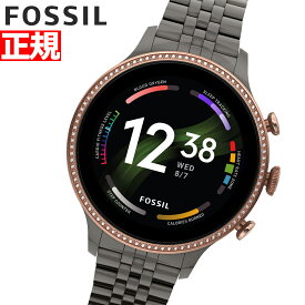 【店内ポイント最大39倍！5月30日！】フォッシル FOSSIL スマートウォッチ 腕時計 レディース ジェネレーション6 Generation 6 ウェアラブル GEN6 タッチスクリーン FTW6078