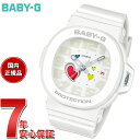 【店内ポイント最大39倍！本日限定！】BABY-G カシオ ベビーG レディース 腕時計 BGA-10-7AJF PLAYFUL HEARTS SERIES ホワイト【2025 新作】