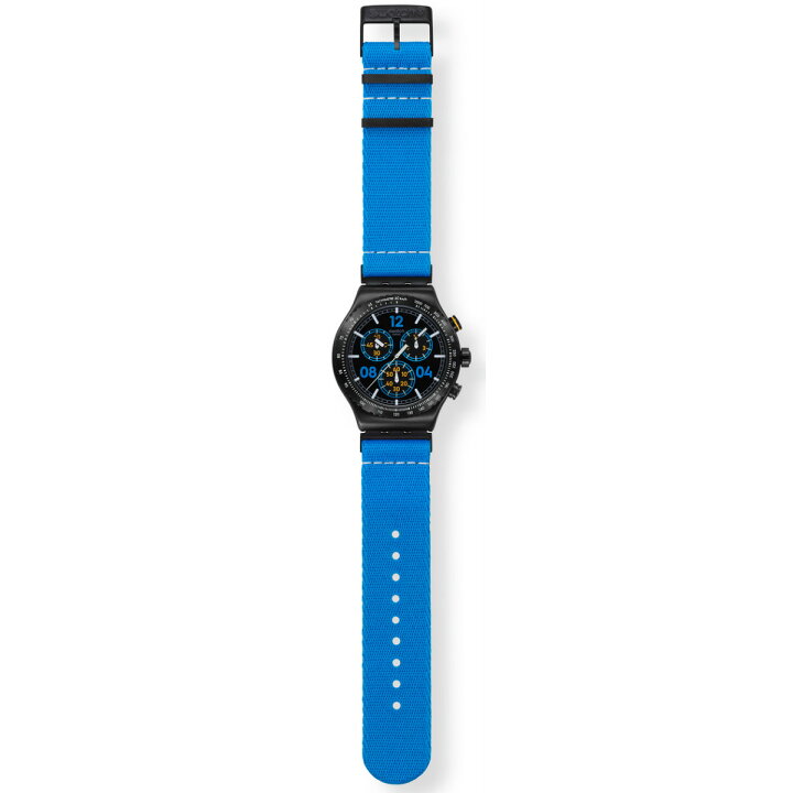 swatch スウォッチ アイロニー 腕時計 クロノグラフ /SS×レザー 