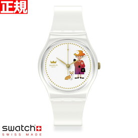 swatch スウォッチ 腕時計 メンズ レディース オリジナルズ ホワイト GENT HOW MAJESTIC JUBILEE GZ711