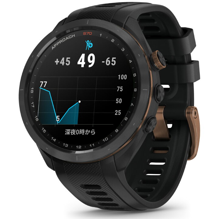 楽天市場】ガーミン GARMIN Approach S70 アプローチ S70 47mm 