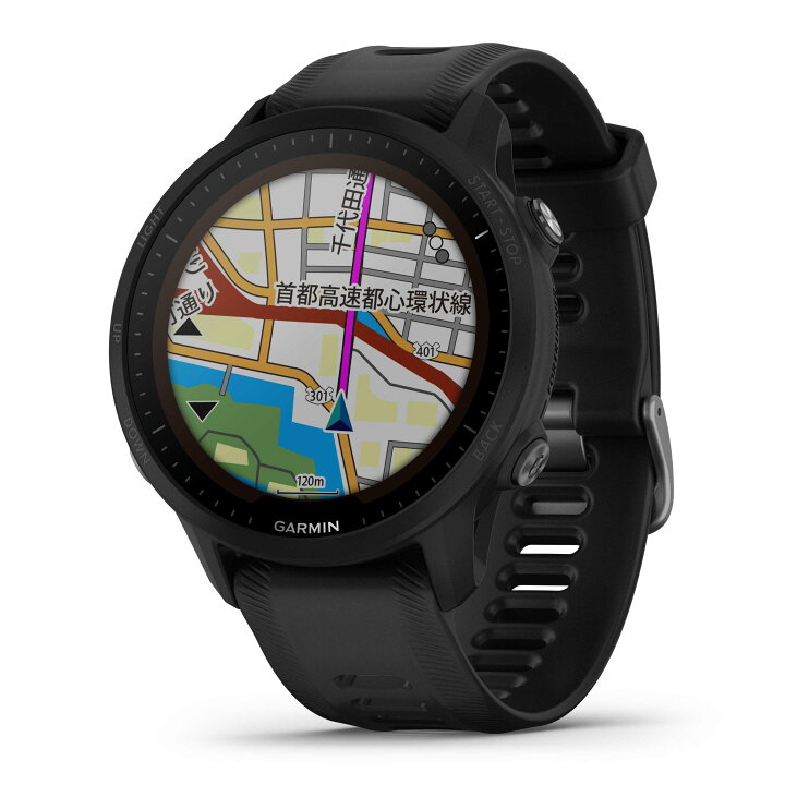 楽天市場】ガーミン GARMIN Forerunner 955 DualPower Black フォア 