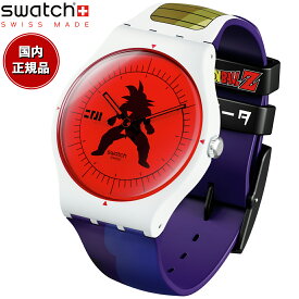 swatch スウォッチ ドラゴンボールZ コラボモデル ベジータ DRAGONBALL Z VEGETA 腕時計 SUOZ348