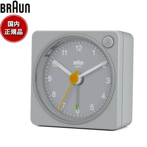 yX|Cgő44{I915IzBRAUN uE A[NbN BC02XG AiO ڊo܂v uv Alarm Clock 57mm O[