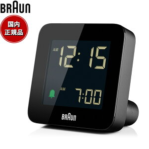 yGg[Ń|Cg+2{I1030IzBRAUN uE A[NbN BC09B fW^ ڊo܂v uv Digital Clock 75mm ubN