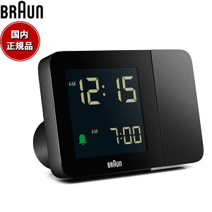 y10%OFFN[|IX|Cgő45{I918IzBRAUN uE fW^ vWFNV A[NbN BC15B ڊo܂v uv ԓe Digital Projection Alarm Clock 130mm ubN