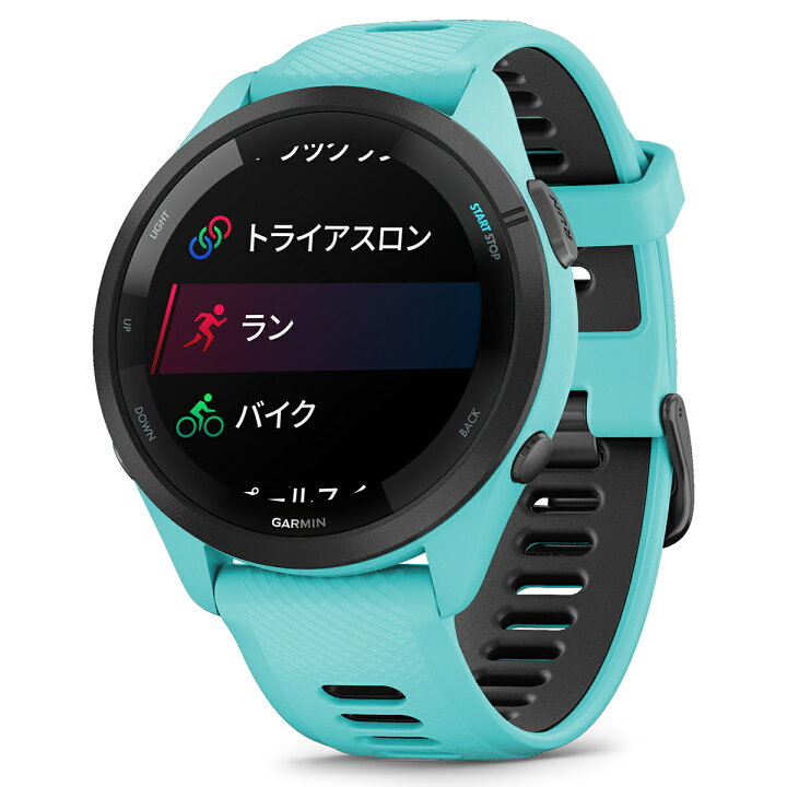 美品GARMIN ガーミンFORERUNNER 265 アクア AQUA