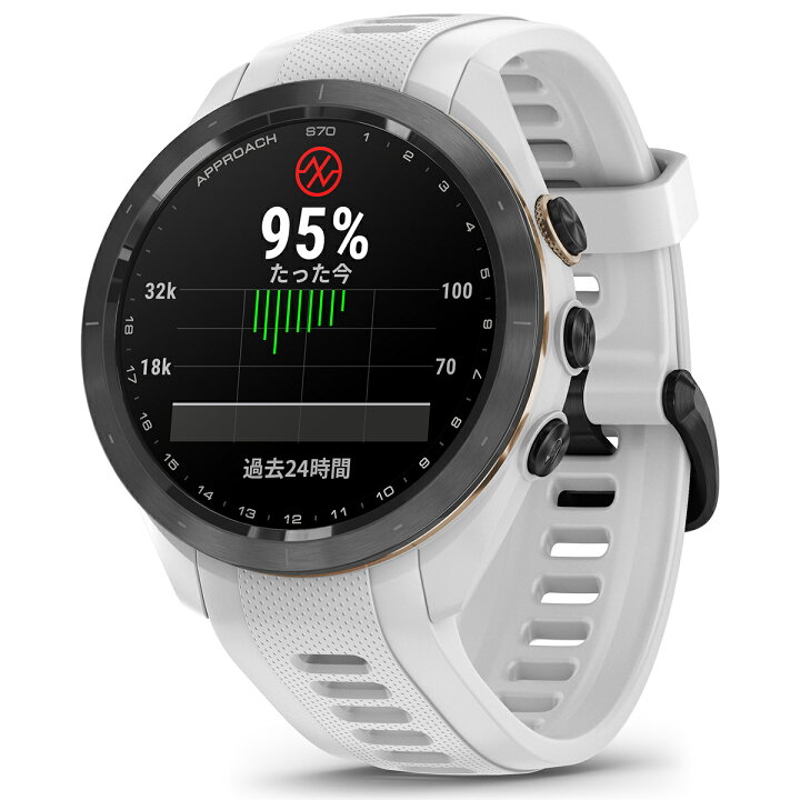 楽天市場】ガーミン GARMIN Approach S70 アプローチ S70 42mm ゴルフ 