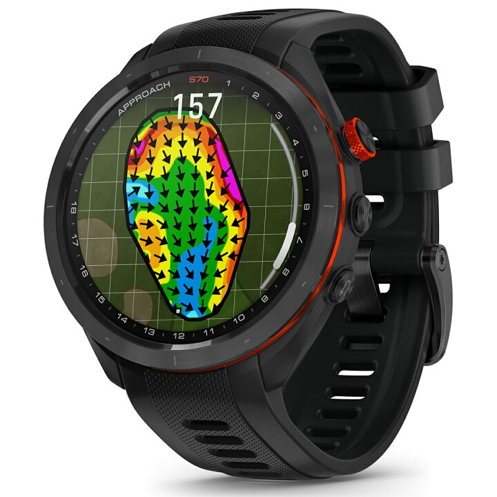 楽天市場】ガーミン GARMIN Approach S70 アプローチ S70 47mm ゴルフ 