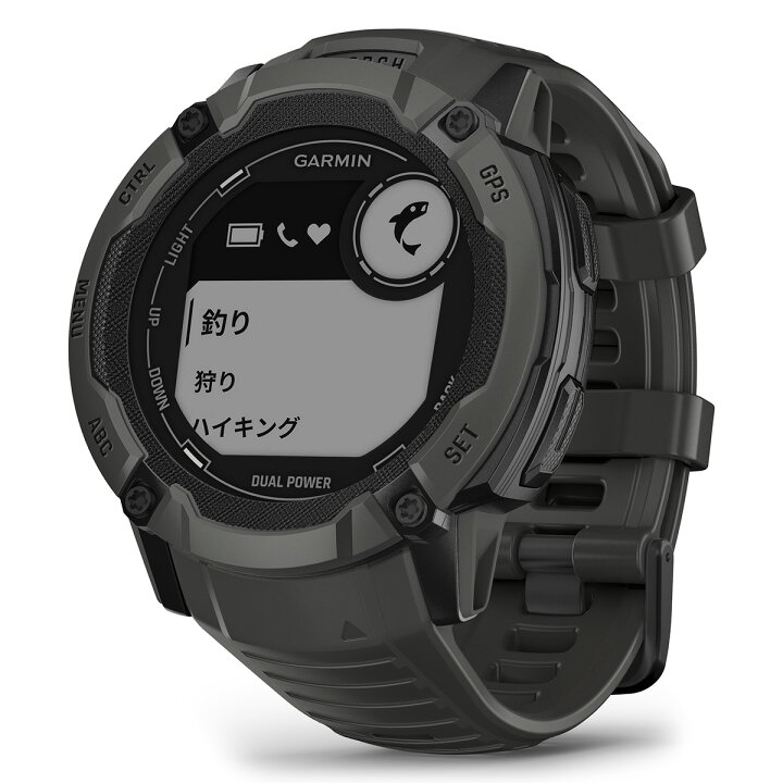 楽天市場】ガーミン GARMIN Instinct 2X Dual Power インスティンクト  