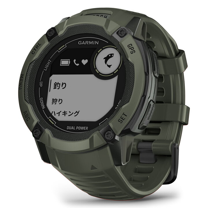 楽天市場】ガーミン GARMIN Instinct 2X Dual Power インスティンクト  