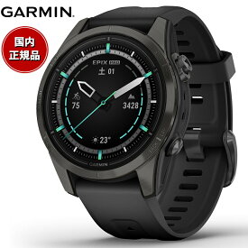 【10%OFFクーポン！＆店内ポイント最大45倍！4月1日！】【24回分割手数料無料！】ガーミン GARMIN epix Pro Gen 2 42mm Sapphire エピックス プロ サファイヤ 010-02802-36 Ti Carbon Gray DLC / Black GPS スマートウォッチ 腕時計