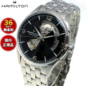 yIׂmxeB[tzy36񕪊萔Izn~g WY}X^[ I[vn[g HAMILTON I[g H32705131 rv Y  JAZZMASTER OPEN HEART AUTO Ki