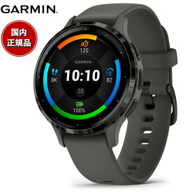 【10%OFFクーポン！＆店内ポイント最大45倍！4月1日！】【24回分割手数料無料！】ガーミン GARMIN Venu 3S ヴェニュー 3S GPS スマートウォッチ ライフログ フィットネス 腕時計 レディース 010-02785-40 Black Sesame/Slate