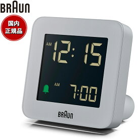 【店内ポイント最大39倍！5月30日！】【6月から値上！】BRAUN ブラウン 100周年コレクション デジタル アラームクロック 目覚まし時計 置時計 BC09G 100th Anniversary Digital Alarm Clock