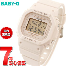 【店内ポイント最大39倍！本日限定！】BABY-G カシオ ベビーG レディース デジタル 腕時計 BGD-565U-4JF ピンクベージュ