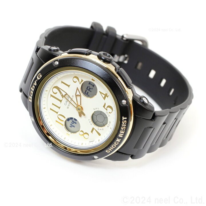 楽天市場】【エントリーでポイント+2倍！10月10日！】CASIO BABY-G カシオ ベビーG 腕時計 レディース ブラック アナデジ BGA- 151EF-1BJF : neelセレクトショップ