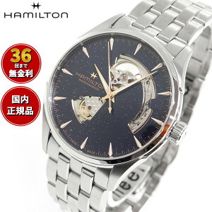 yIׂmxeB[tzy36񕪊萔Izn~g WY}X^[ I[vn[g HAMILTON I[g H32705140 rv Y  JAZZMASTER OPEN HEART AUTO 42MMy2025 Vz Ki