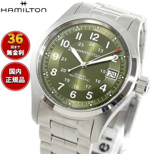 yIׂmxeB[tzy36񕪊萔Izn~g HAMILTON J[L tB[h I[g 38MM H70455160 rv Y fB[X  KHAKI FIELD AUTO 38MMy2025 Vz Ki