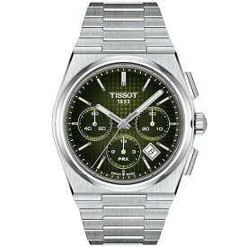 【4/10限定！抽選で最大10000ptバック】【選べるノベルティー付き】ティソ TISSOT PRX ピーアールエックス オートマティック クロノグラフ T137.427.11.091.00 腕時計 メンズ 自動巻き